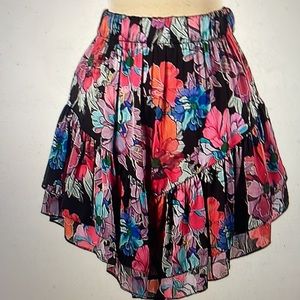 Lobo.Rosa Floral skirt size S from Rent the Runway